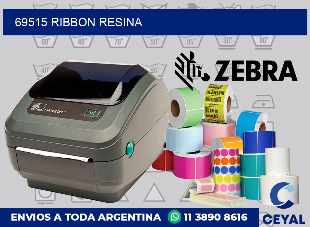 69515 ribbon resina