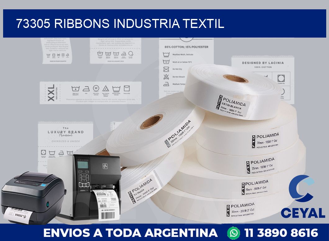 73305 ribbons industria textil