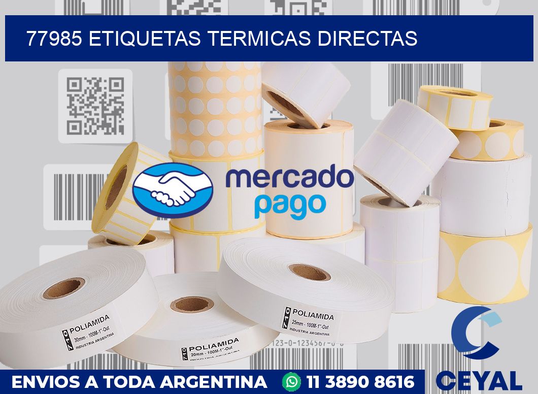 77985 Etiquetas termicas directas