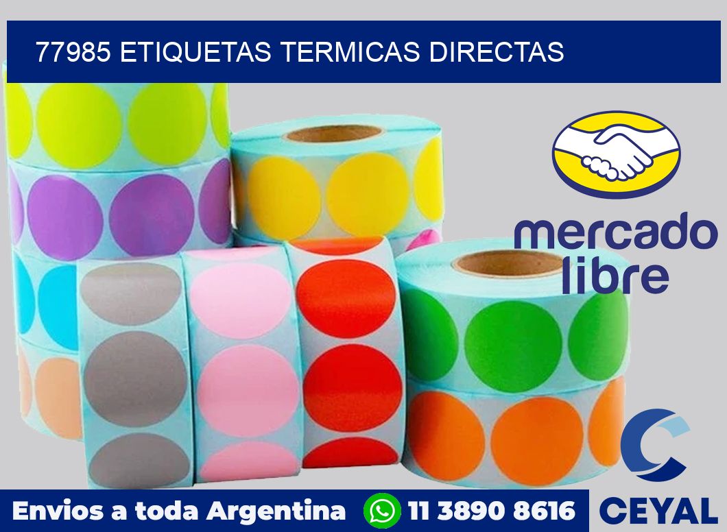 77985 Etiquetas termicas directas