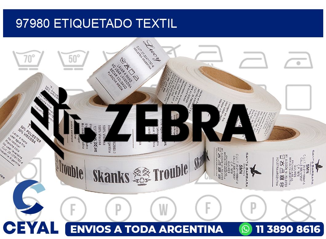 97980 Etiquetado textil