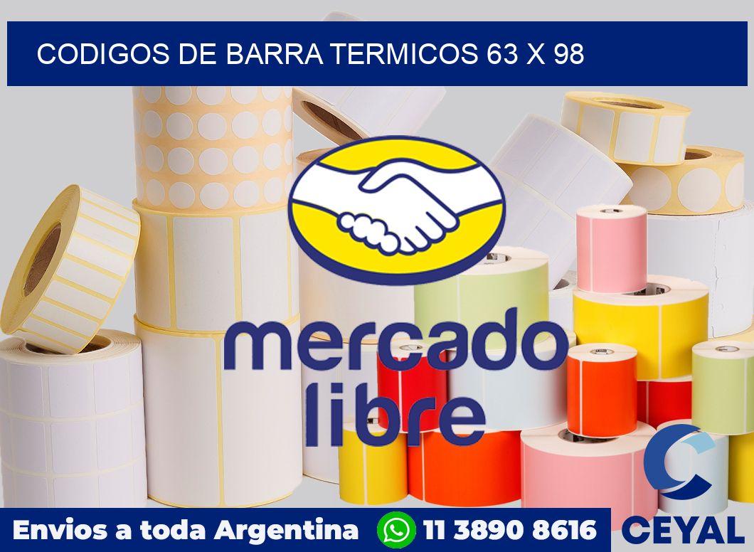 Codigos de barra termicos 63 x 98