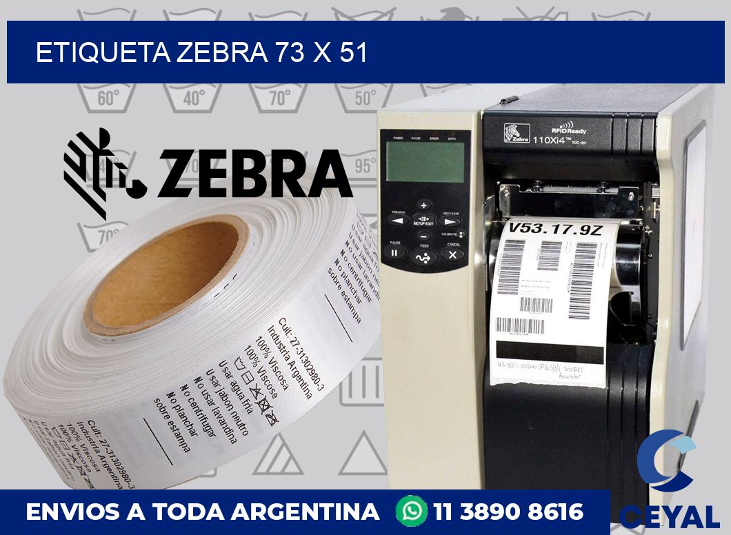 etiqueta zebra 73 x 51