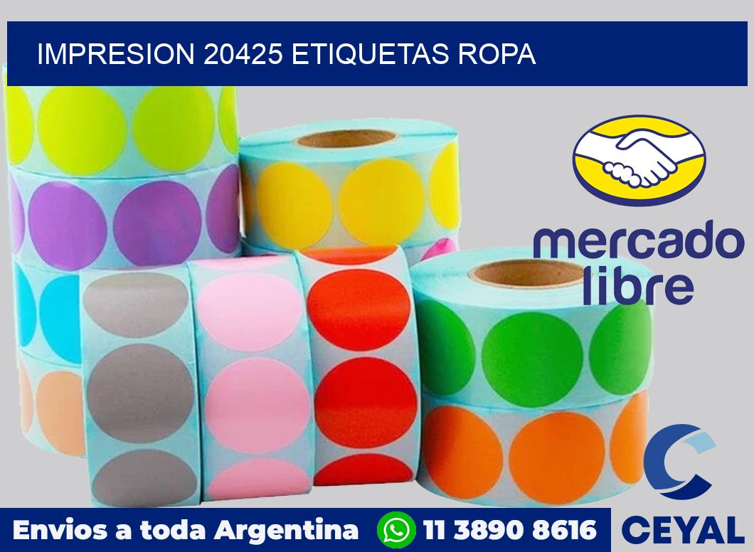 impresion 20425 etiquetas ropa