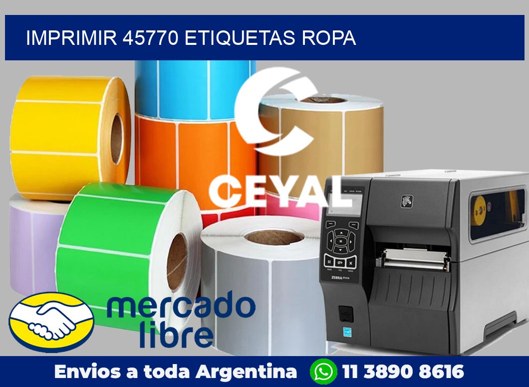 imprimir 45770 etiquetas ropa