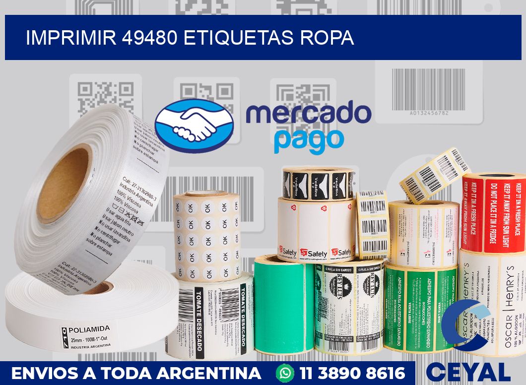 imprimir 49480 etiquetas ropa