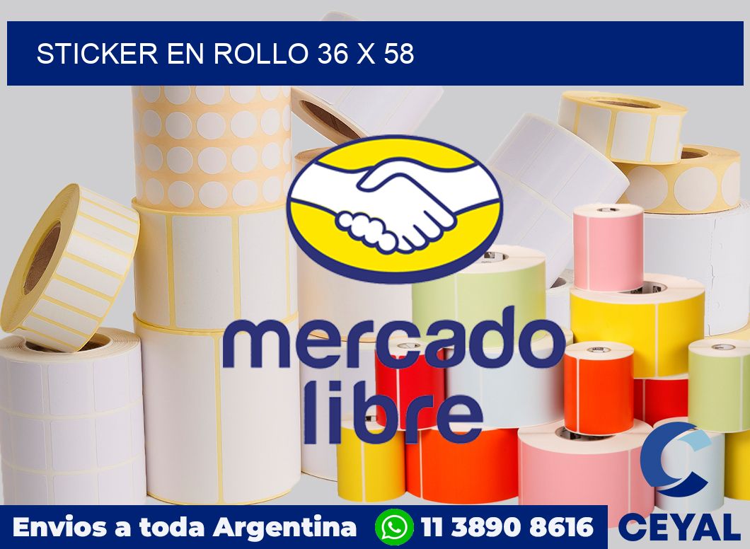sticker en rollo 36 x 58