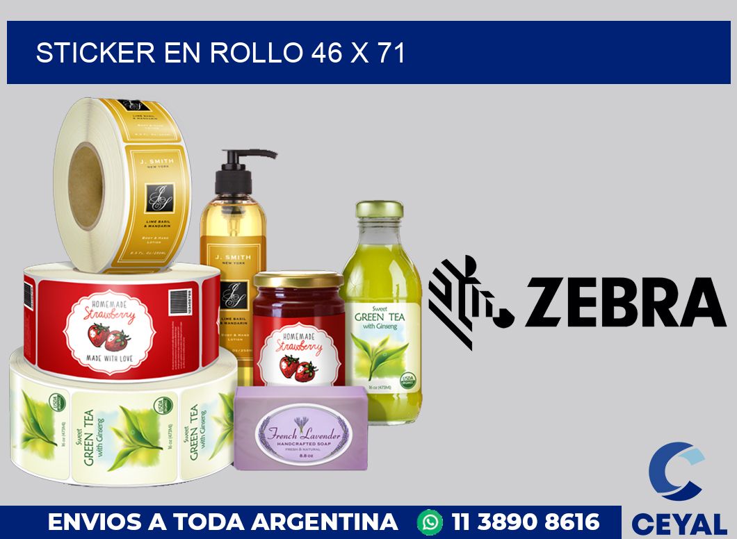 sticker en rollo 46 x 71