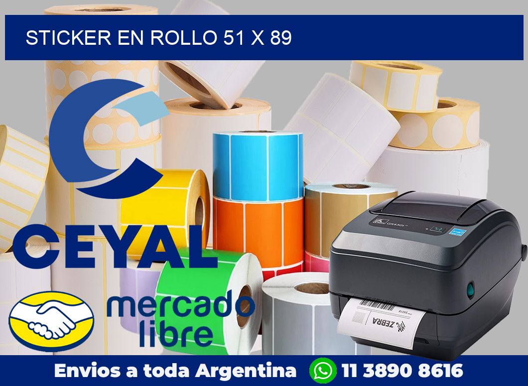 sticker en rollo 51 x 89