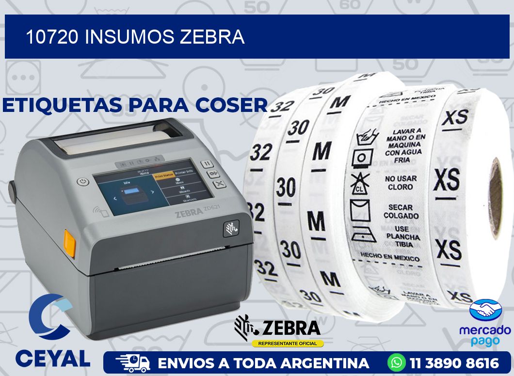 10720 INSUMOS ZEBRA