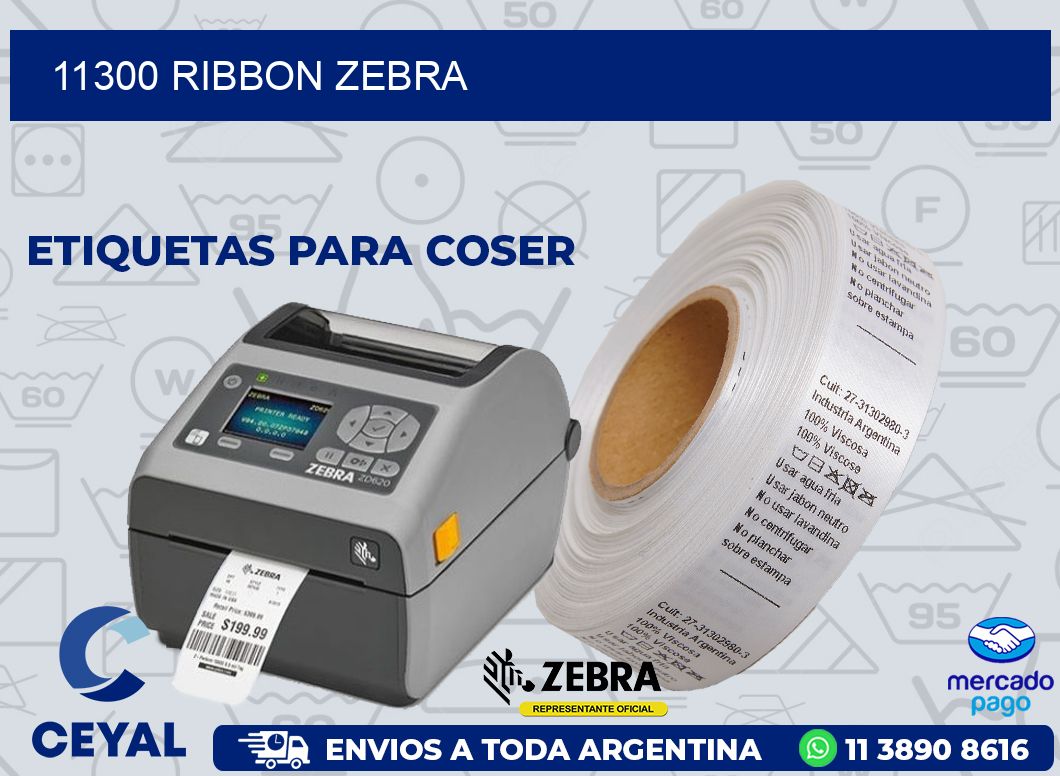 11300 RIBBON ZEBRA
