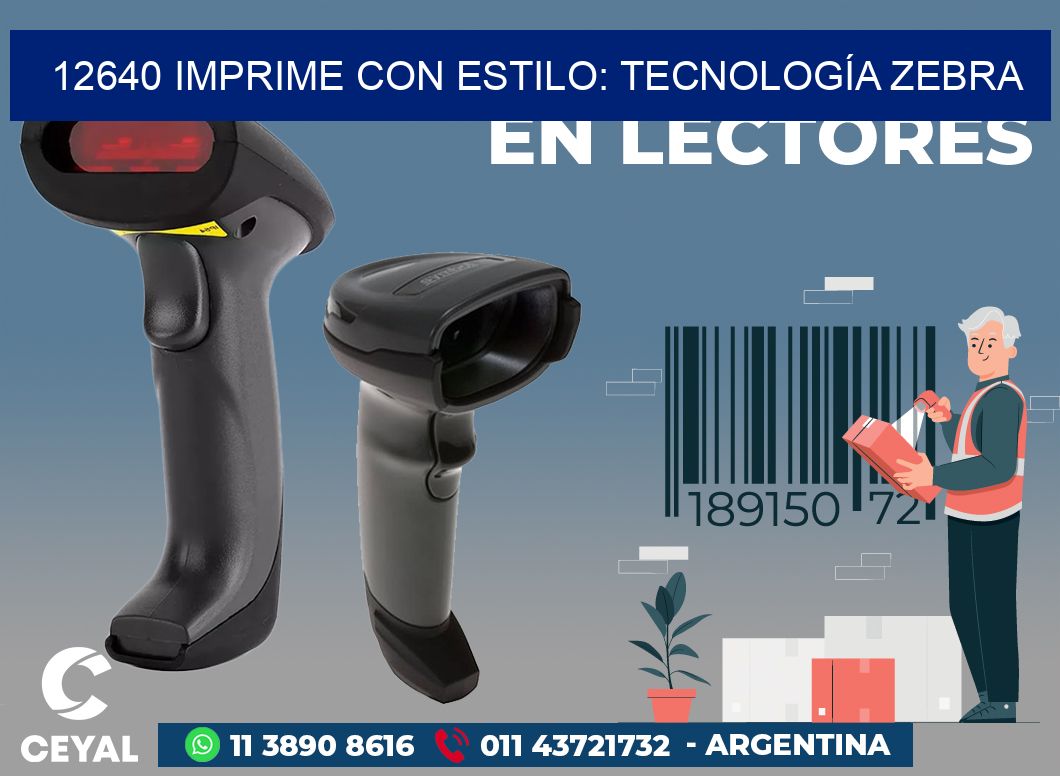12640 IMPRIME CON ESTILO: TECNOLOGÍA ZEBRA