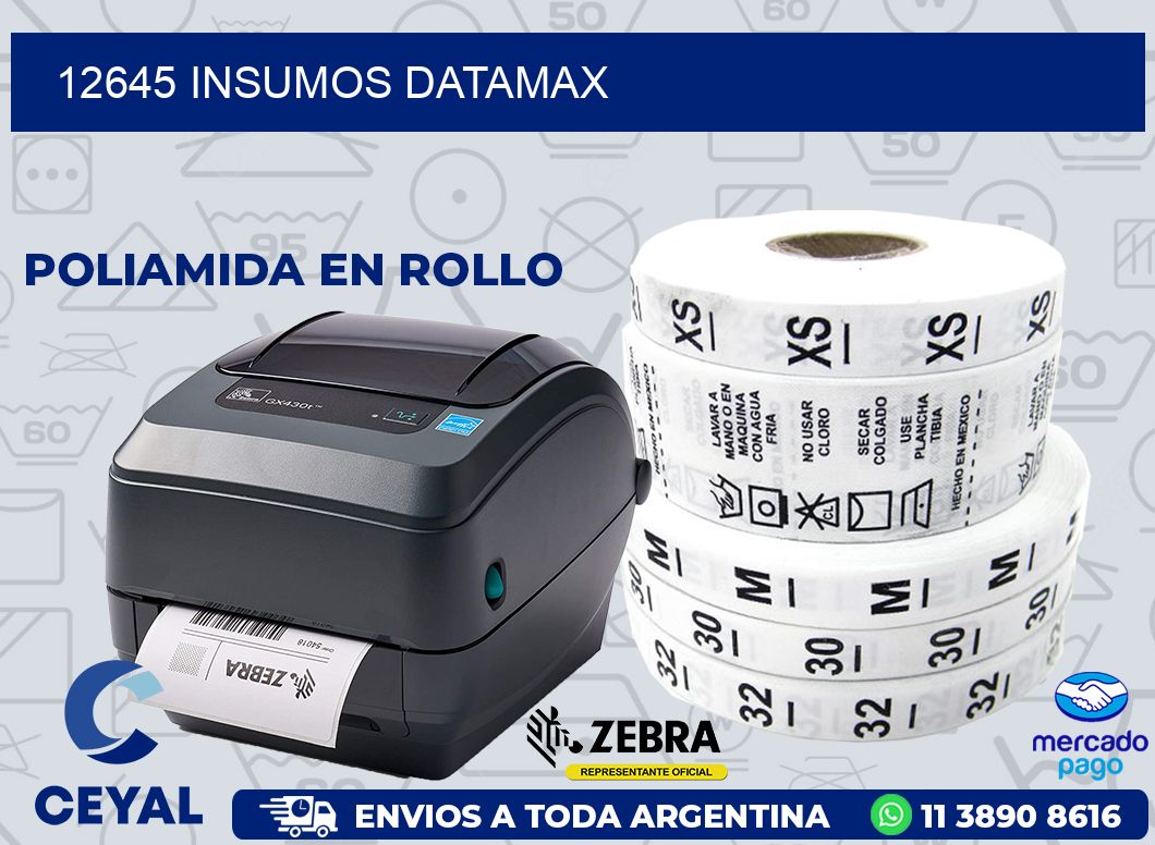 12645 INSUMOS DATAMAX