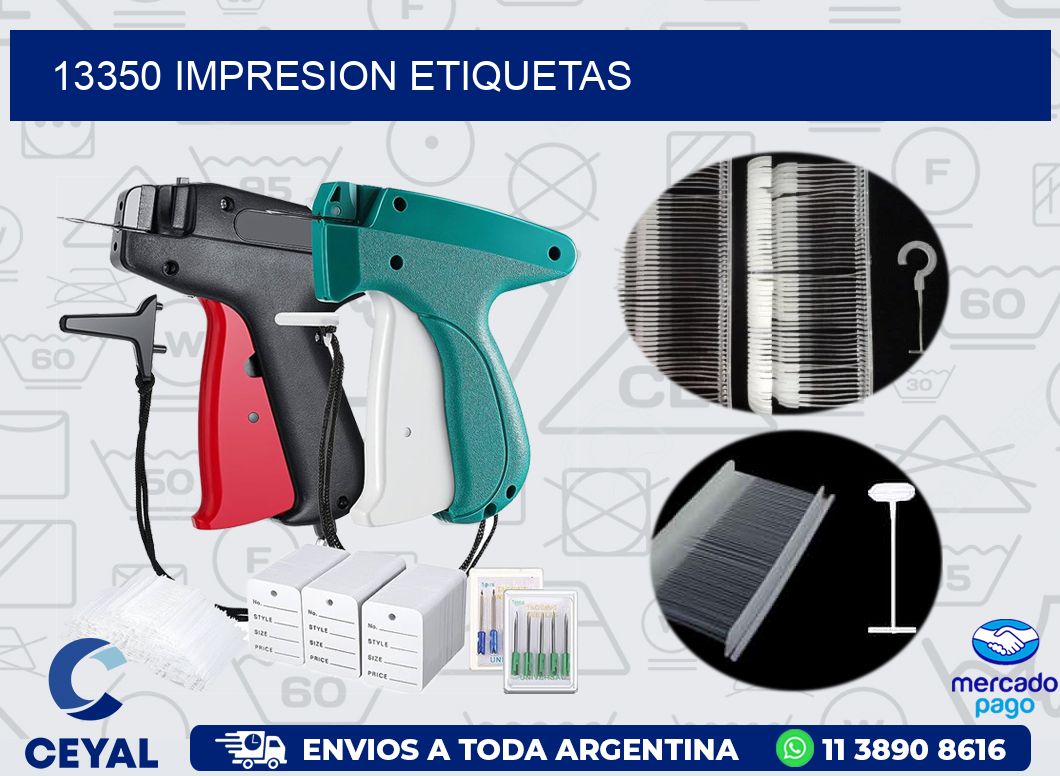 13350 IMPRESION ETIQUETAS