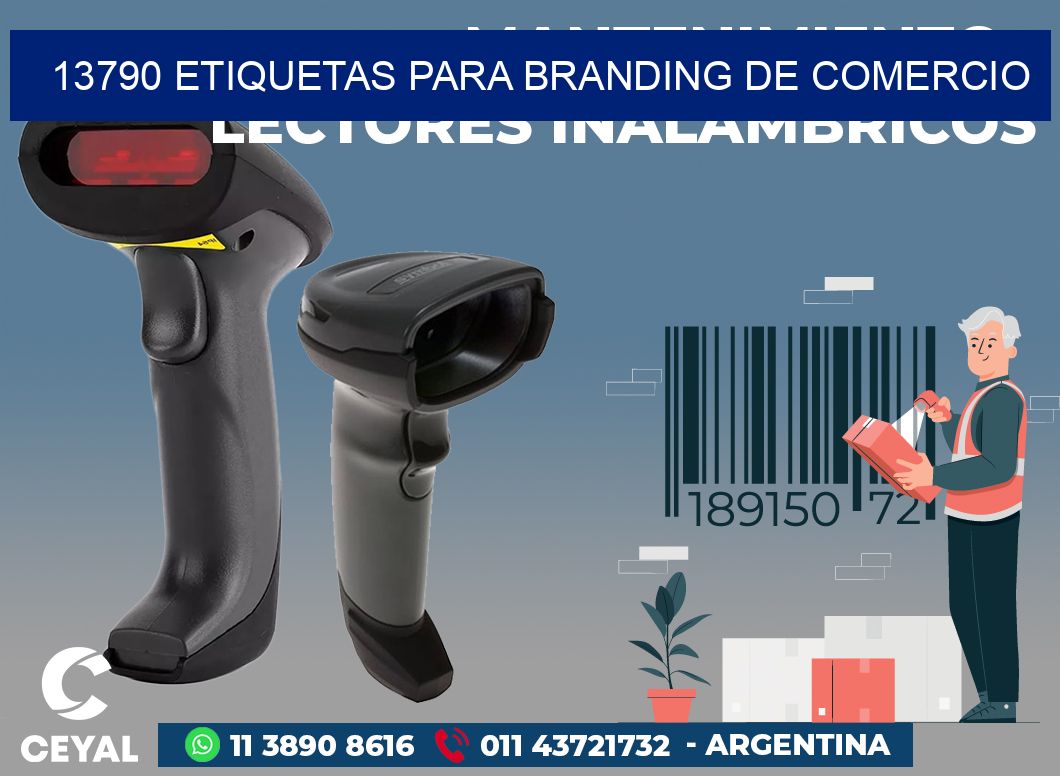 13790 ETIQUETAS PARA BRANDING DE COMERCIO