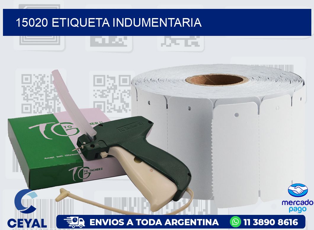 15020 ETIQUETA INDUMENTARIA