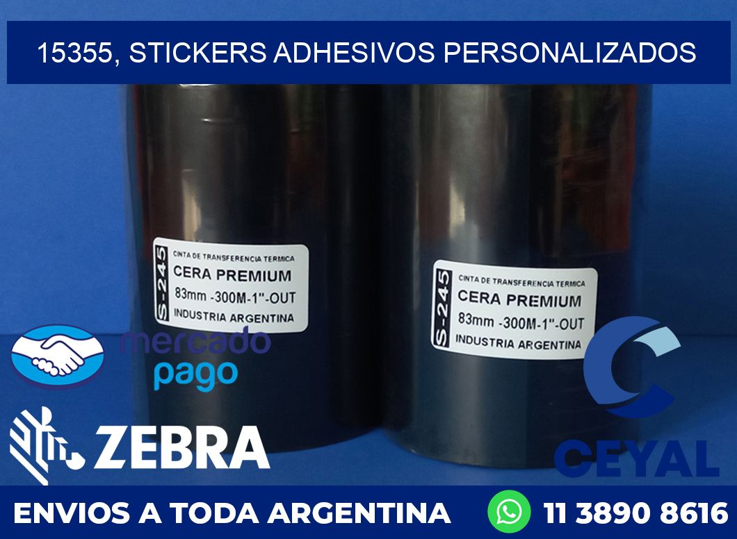 15355, stickers adhesivos personalizados
