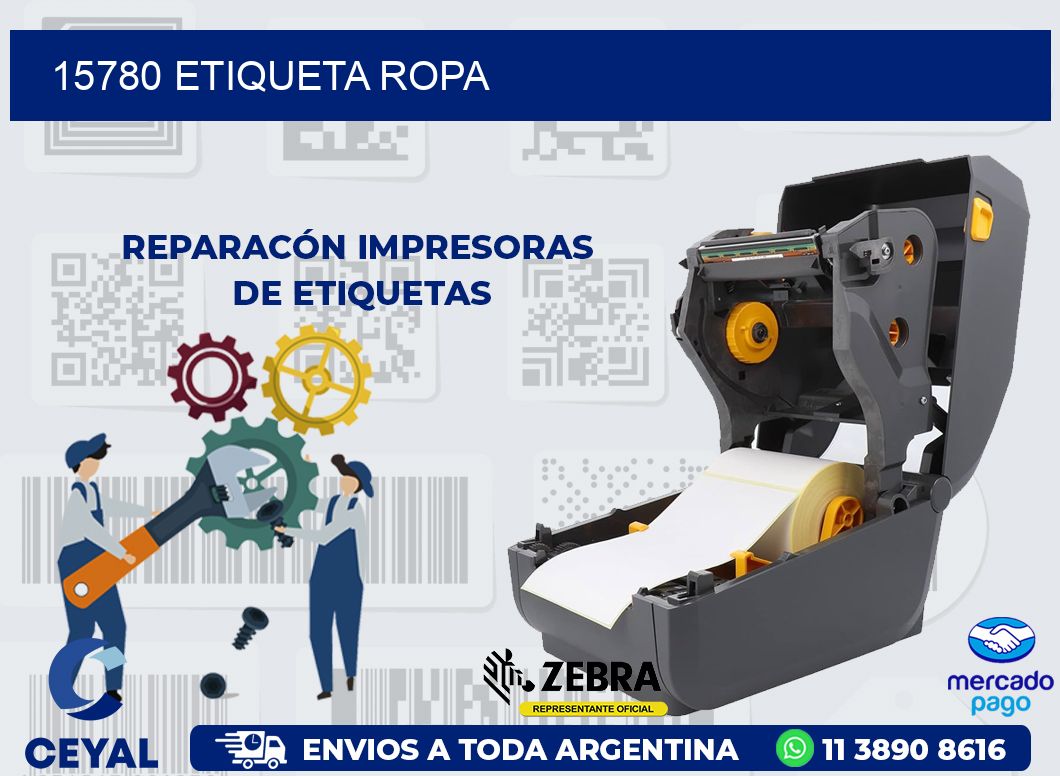 15780 ETIQUETA ROPA