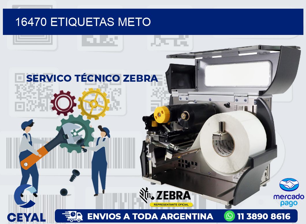 16470 ETIQUETAS METO