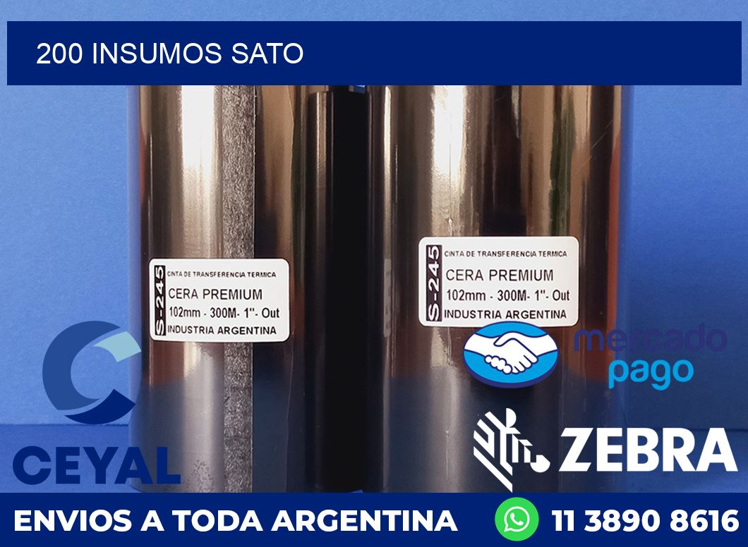 200 INSUMOS SATO