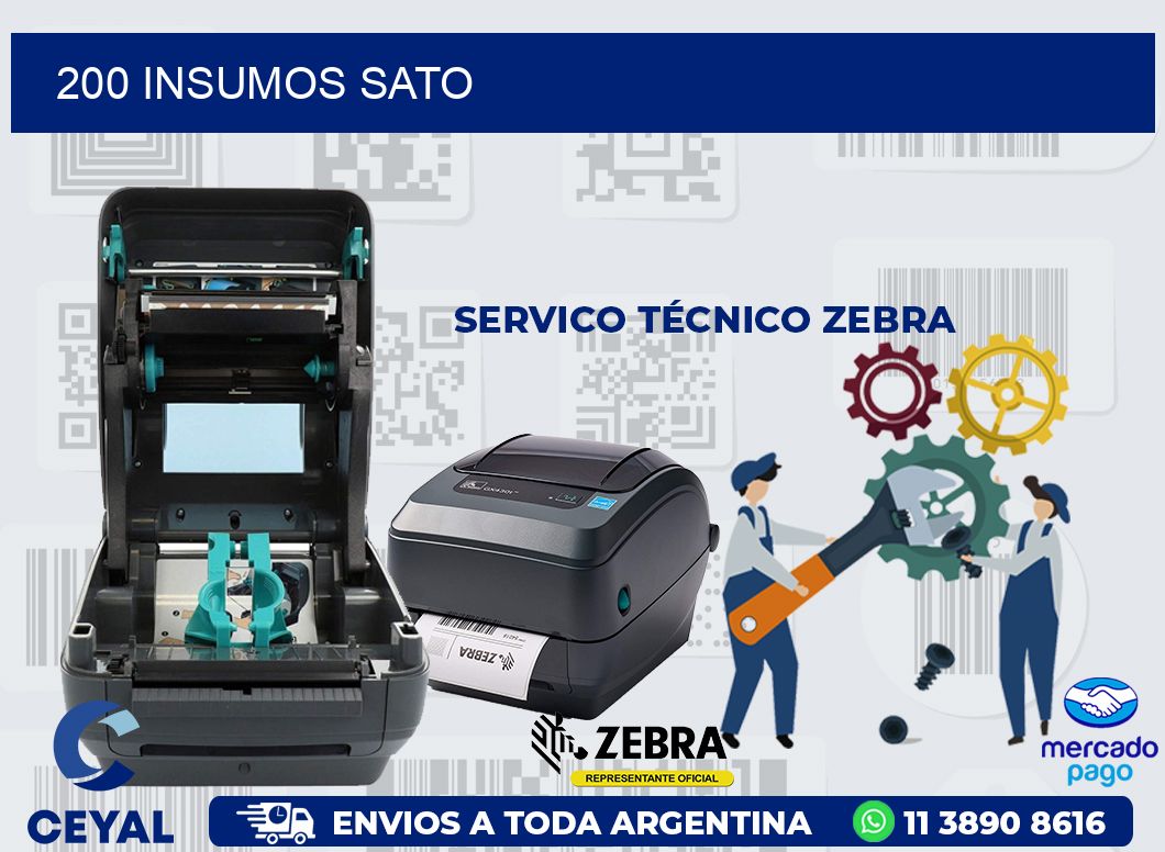 200 INSUMOS SATO