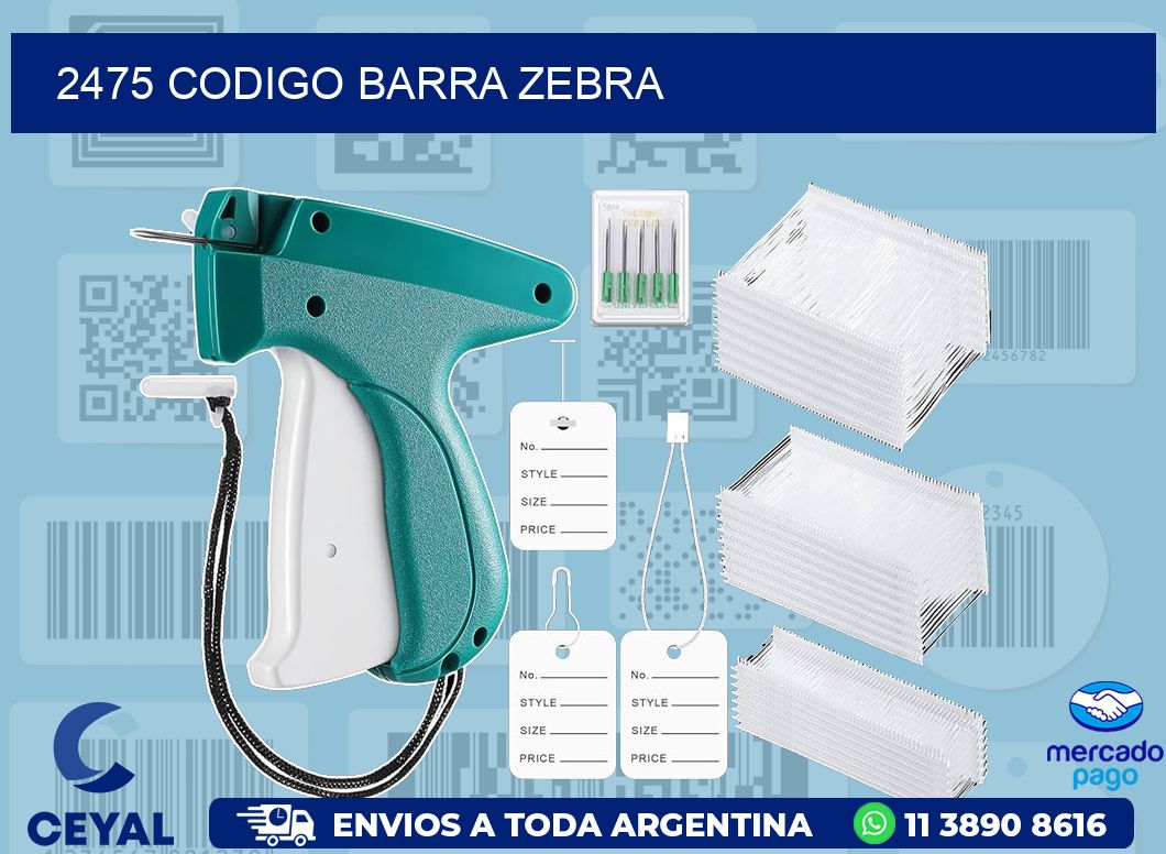 2475 CODIGO BARRA ZEBRA