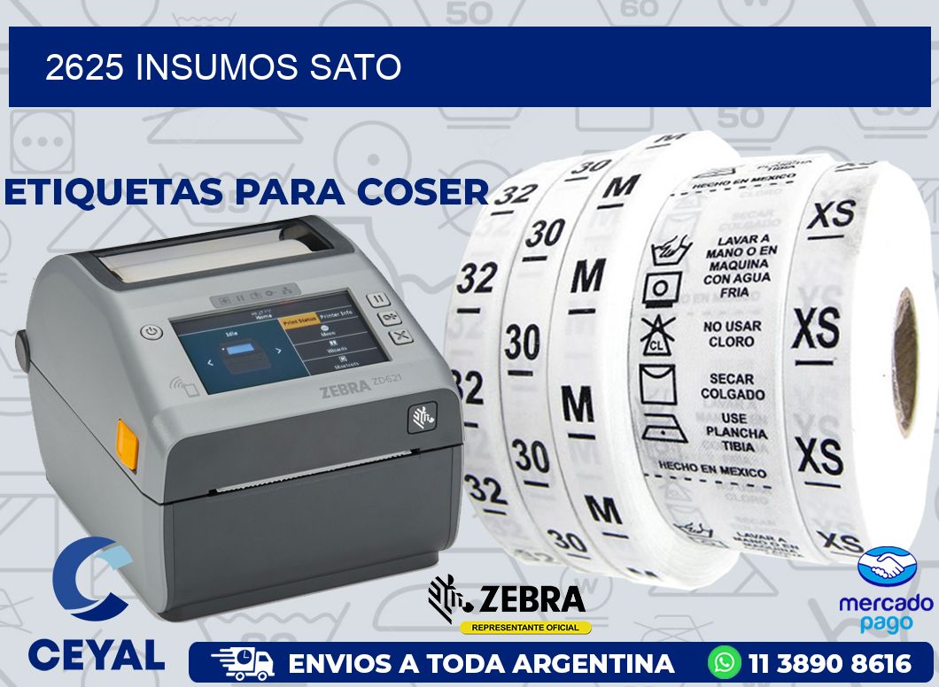 2625 INSUMOS SATO