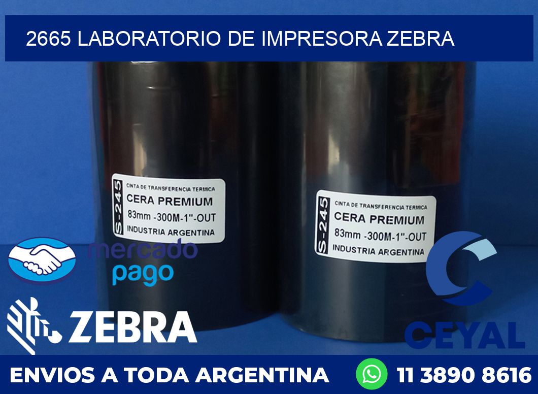 2665 LABORATORIO DE IMPRESORA ZEBRA