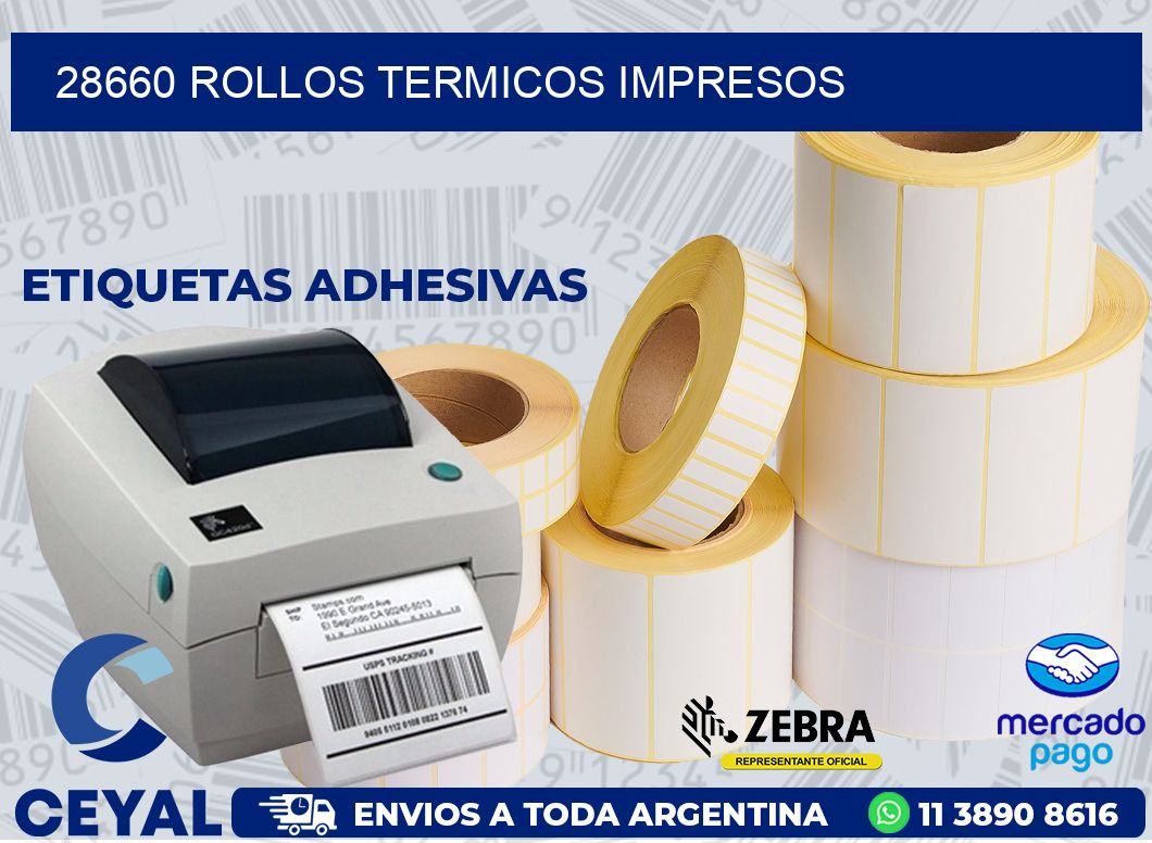 28660 ROLLOS TERMICOS IMPRESOS