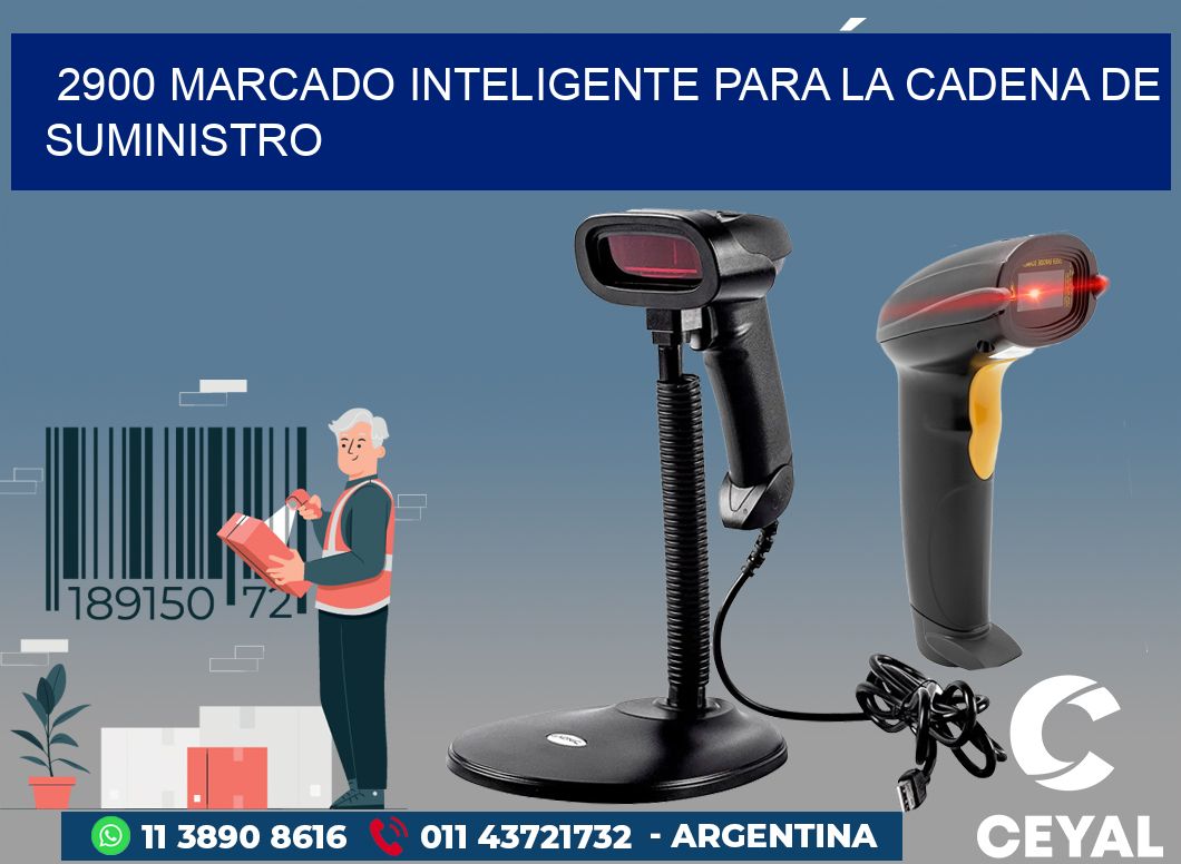 2900 MARCADO INTELIGENTE PARA LA CADENA DE SUMINISTRO