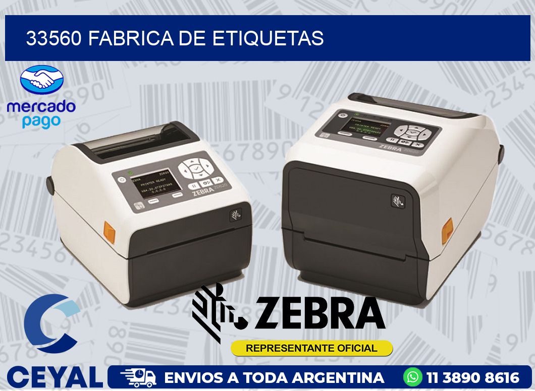33560 FABRICA DE ETIQUETAS