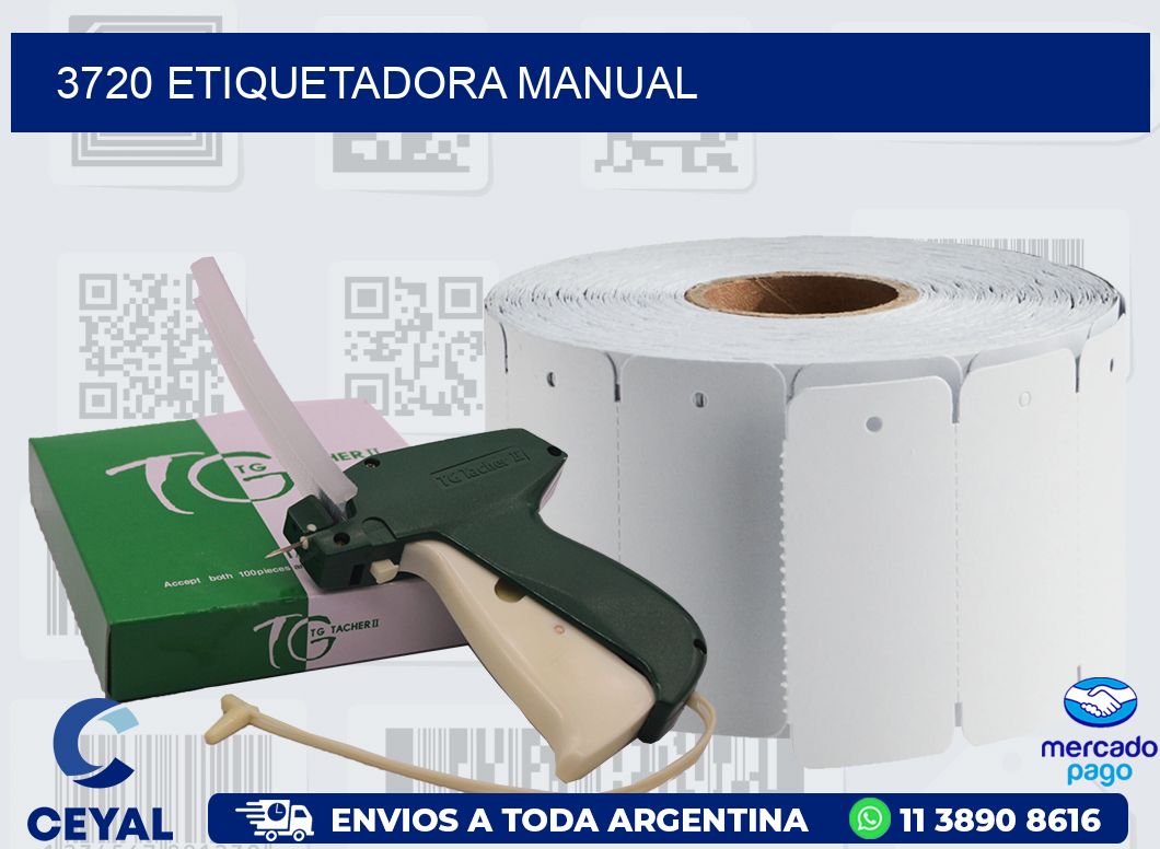3720 ETIQUETADORA MANUAL
