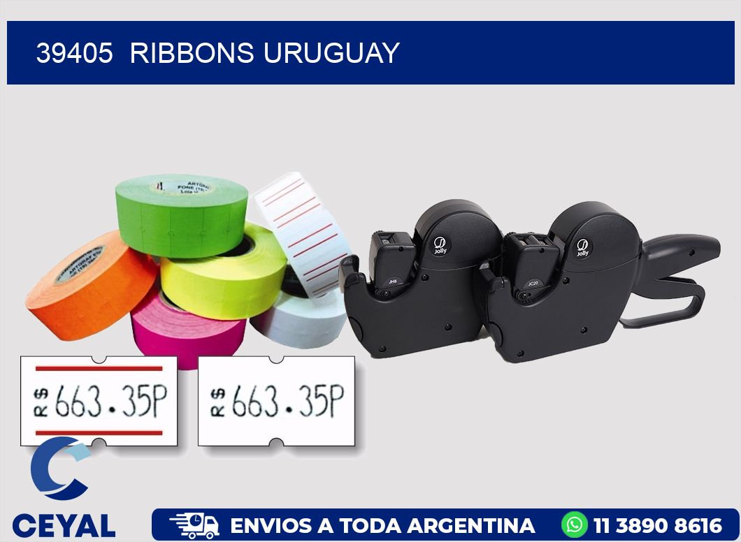 39405  RIBBONS URUGUAY