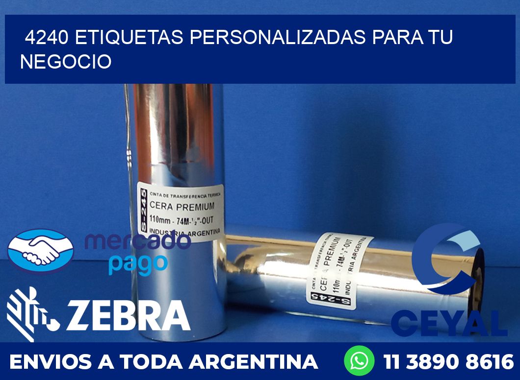 4240 ETIQUETAS PERSONALIZADAS PARA TU NEGOCIO