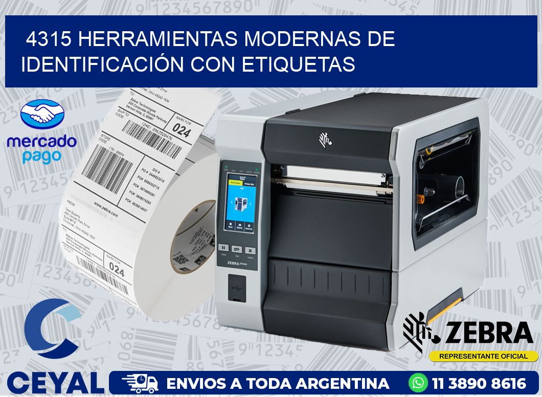 4315 HERRAMIENTAS MODERNAS DE IDENTIFICACIÓN CON ETIQUETAS