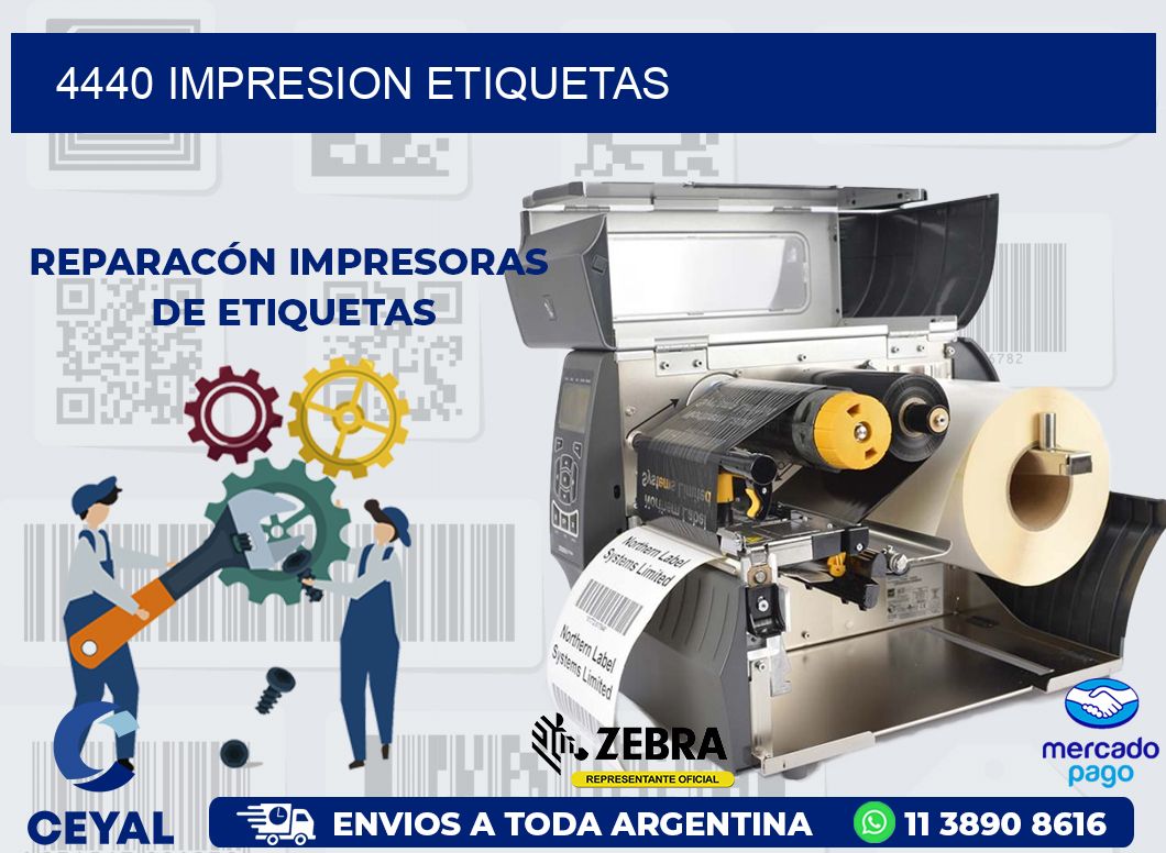 4440 IMPRESION ETIQUETAS