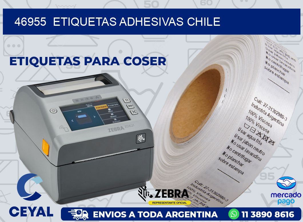 46955  ETIQUETAS ADHESIVAS CHILE