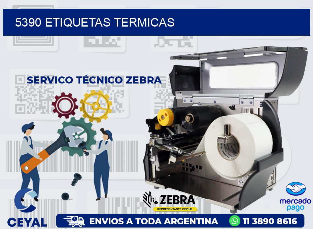 5390 ETIQUETAS TERMICAS