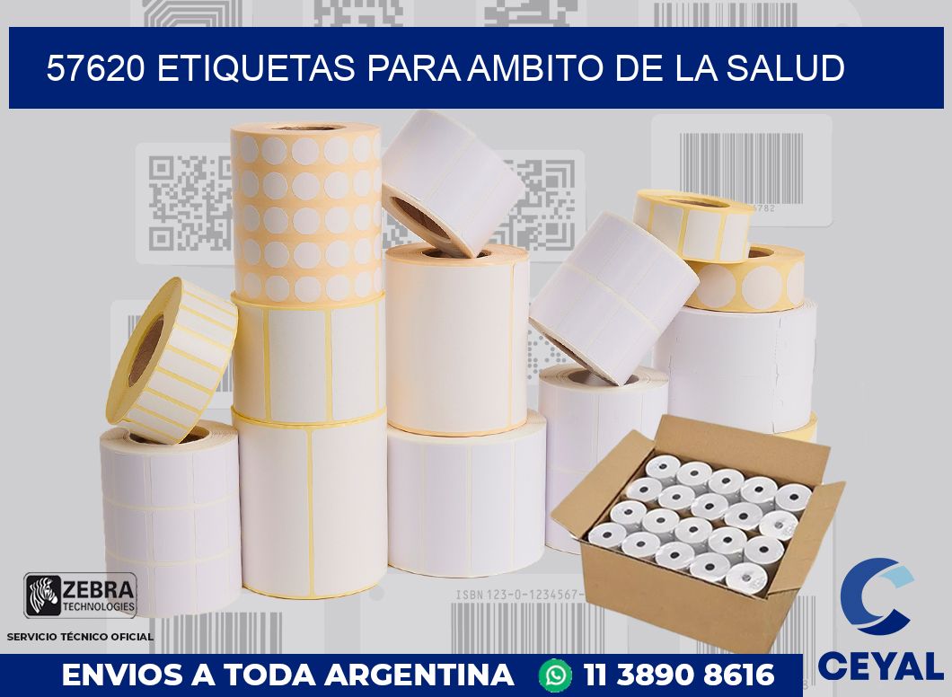 57620 ETIQUETAS PARA AMBITO DE LA SALUD