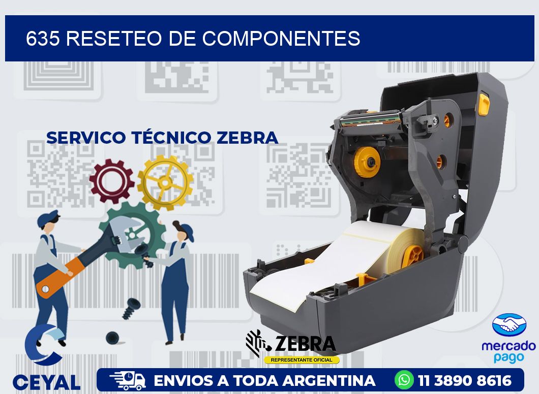 635 RESETEO DE COMPONENTES