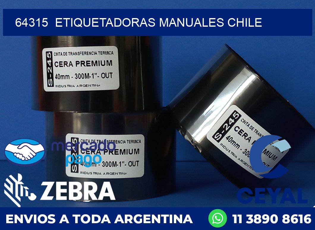 64315  ETIQUETADORAS MANUALES CHILE