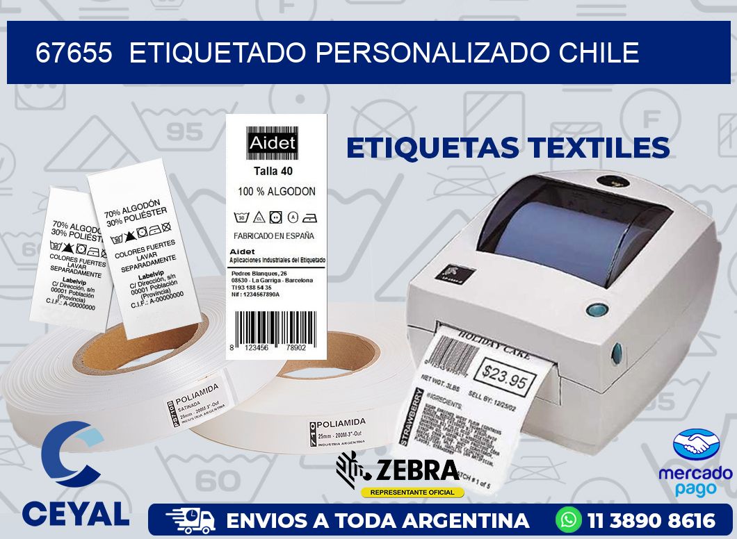 67655  ETIQUETADO PERSONALIZADO CHILE