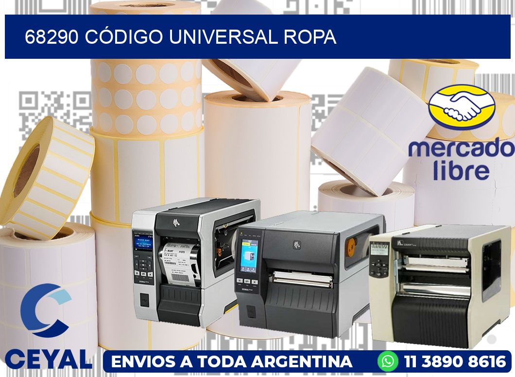 68290 CÓDIGO UNIVERSAL ROPA