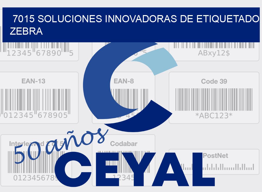 7015 SOLUCIONES INNOVADORAS DE ETIQUETADO ZEBRA