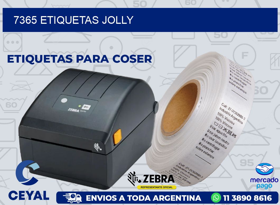 7365 ETIQUETAS JOLLY