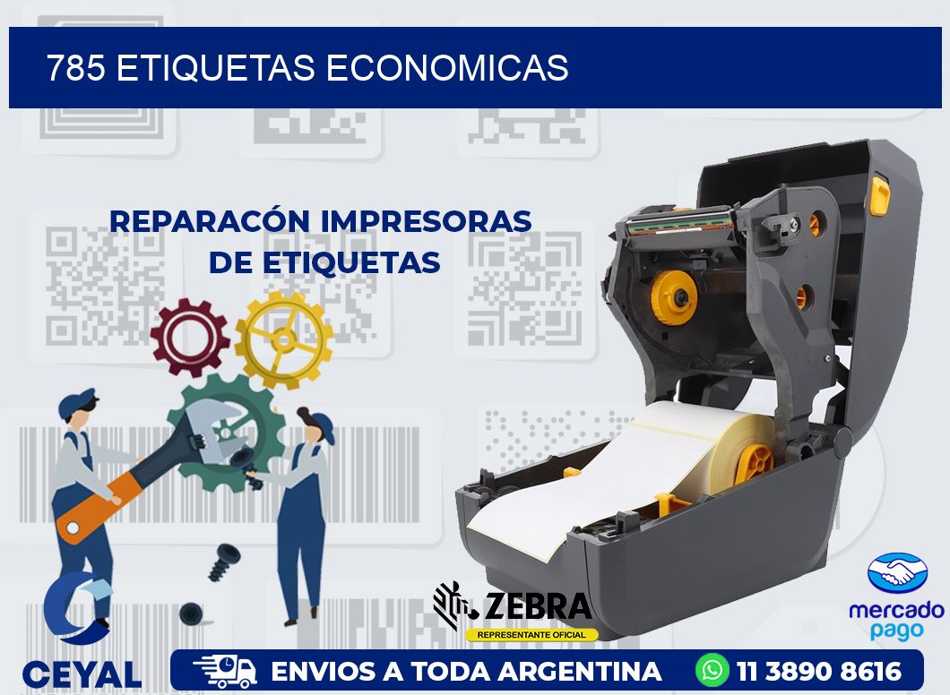 785 ETIQUETAS ECONOMICAS