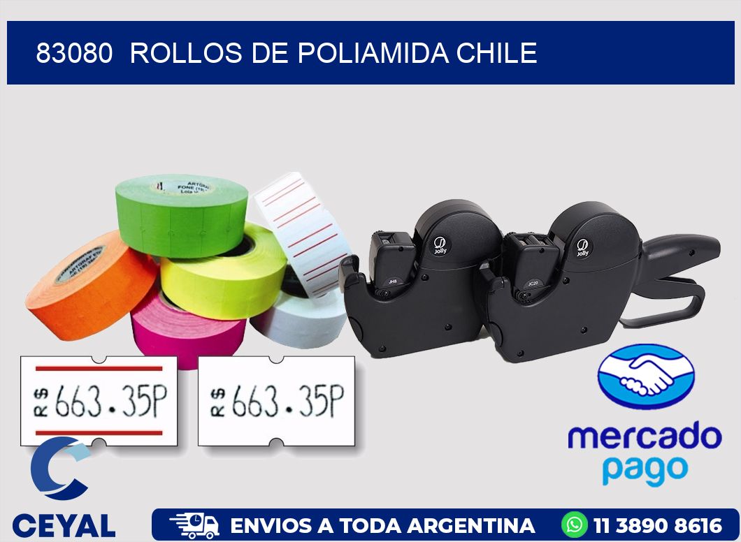 83080  ROLLOS DE POLIAMIDA CHILE