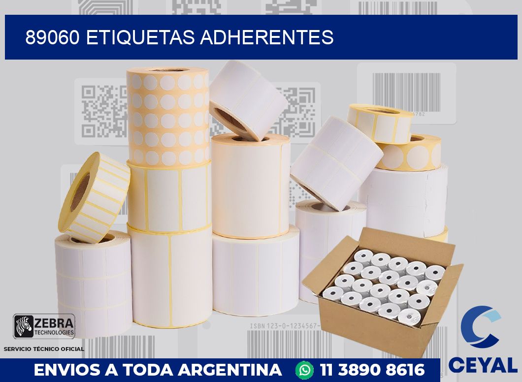 89060 ETIQUETAS ADHERENTES