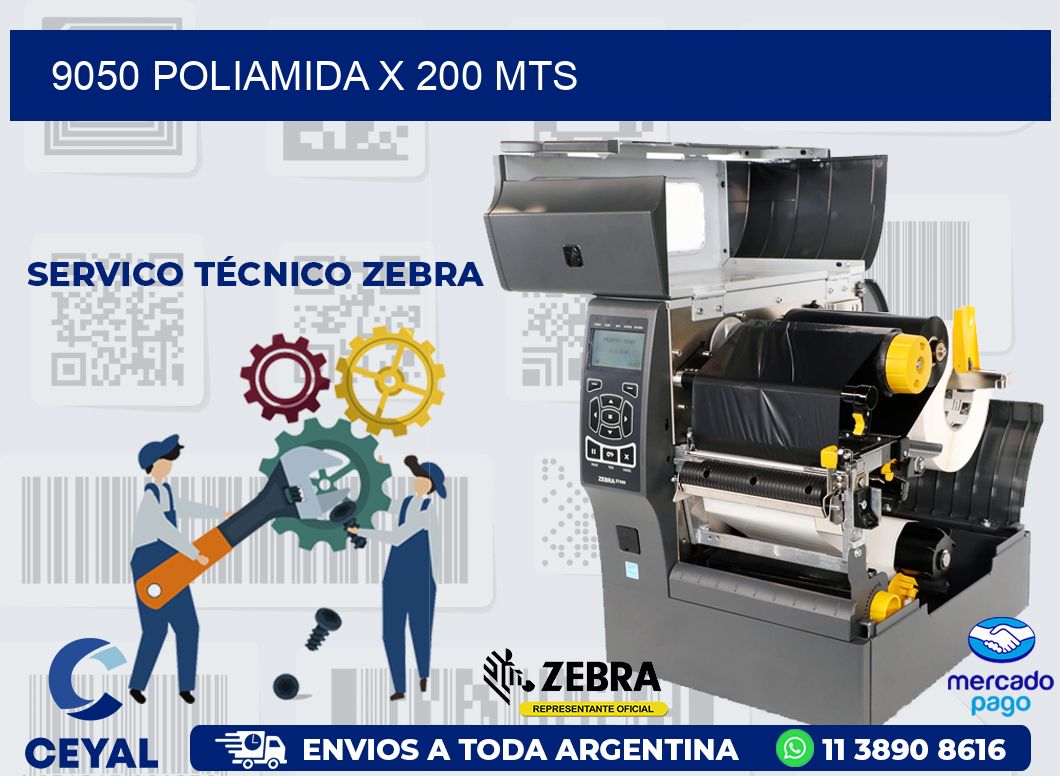 9050 POLIAMIDA X 200 MTS