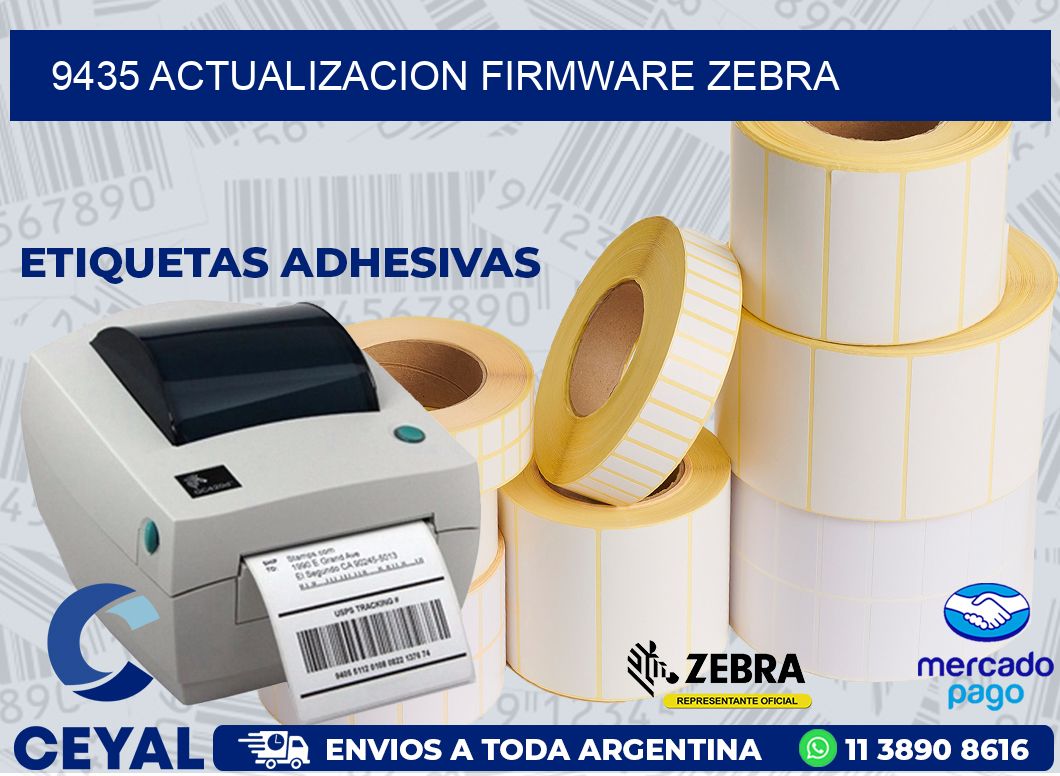 9435 ACTUALIZACION FIRMWARE ZEBRA